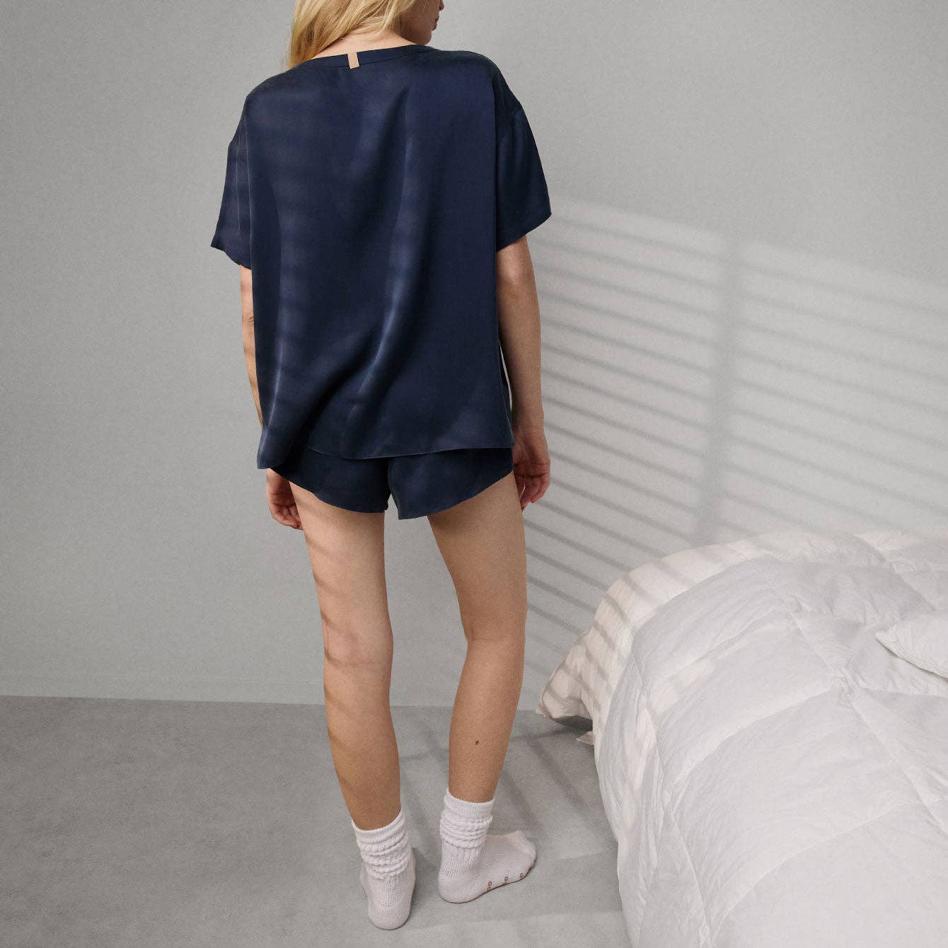 Lunya Washable Silk Tee Short Set - Image 4