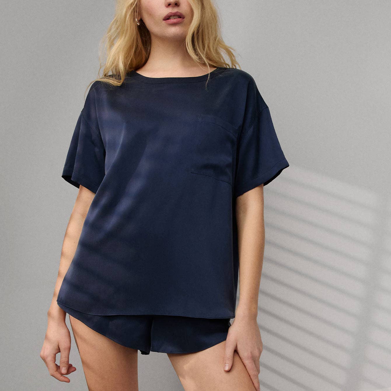Lunya Washable Silk Tee Short Set - Image 5